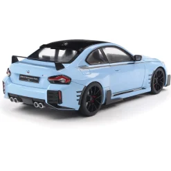 2024 BMW M2 (G87) Performance Parts - Zandvoort Blue 1:18 Scale Diecast Model Car by Solido