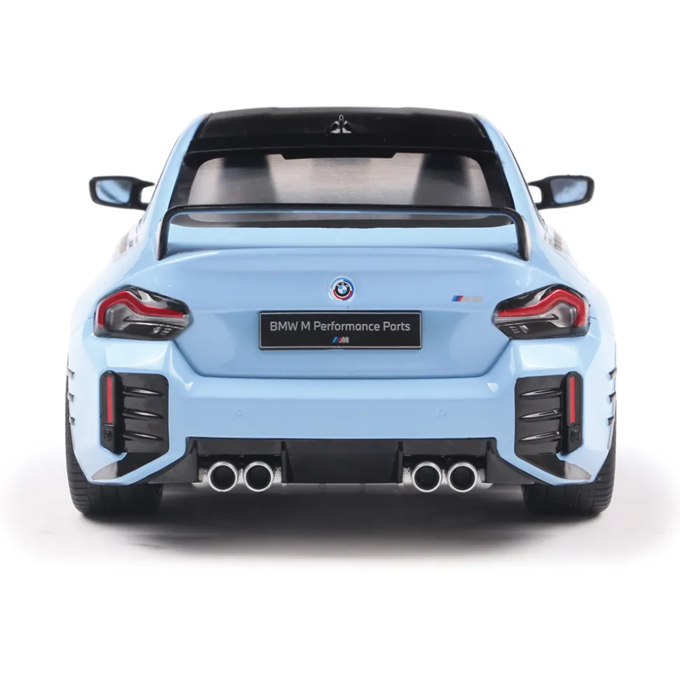 2024 BMW M2 (G87) Performance Parts - Zandvoort Blue 1:18 Scale Diecast Model Car by Solido