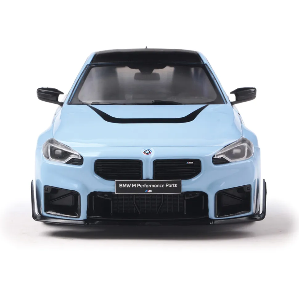 2024 BMW M2 (G87) Performance Parts - Zandvoort Blue 1:18 Scale Diecast Model Car by Solido
