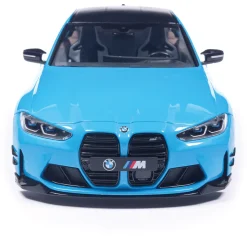 2024 BMW M3 Performance Parts - Daytona Beach Blue 1:18 Scale Diecast Model Car by Solido
