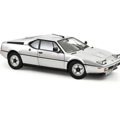 1980 BMW M1 - Silver Metallic 1:18 Scale Diecast Model Car by Norev