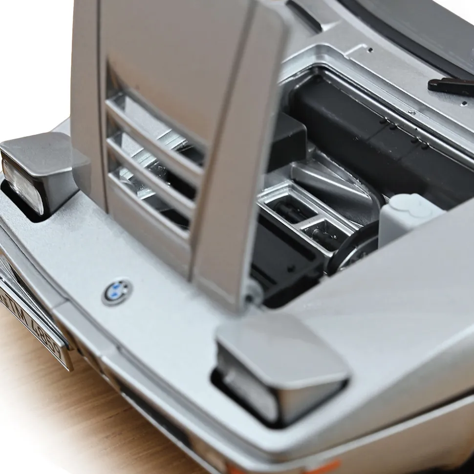 1980 BMW M1 - Silver Metallic 1:18 Scale Diecast Model Car by Norev