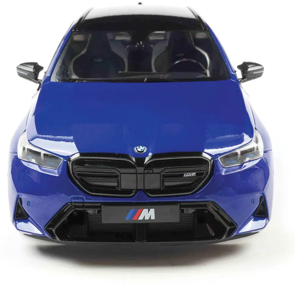 2024 BMW M5 Touring - Marina Bay Blue Metallic 1:18 Scale Diecast Model Car by Solido
