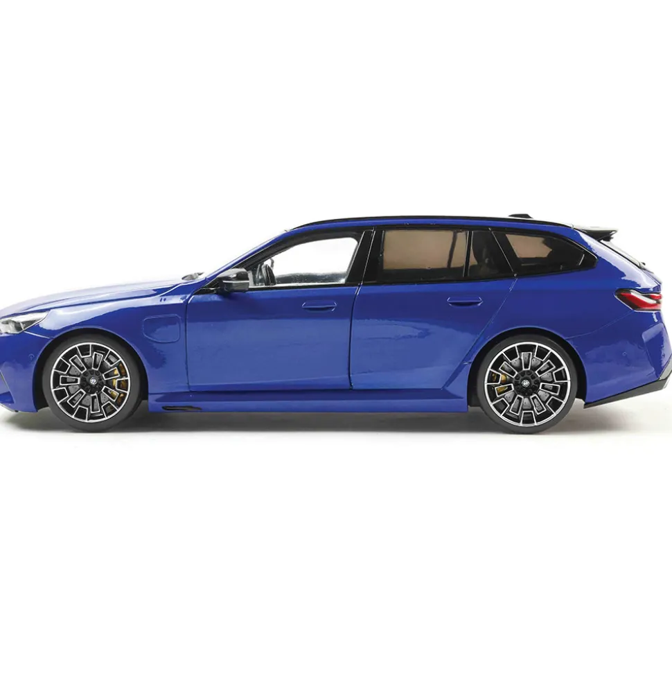 2024 BMW M5 Touring - Marina Bay Blue Metallic 1:18 Scale Diecast Model Car by Solido
