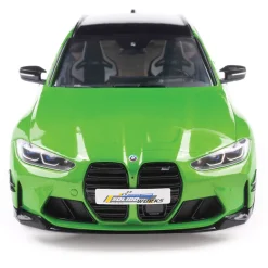 2024 BMW M3 Touring With Performance Parts - Green Metallic 1:18 Scale Diecast Model Car by Solido