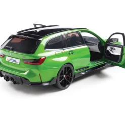 2024 BMW M3 Touring With Performance Parts - Green Metallic 1:18 Scale Diecast Model Car by Solido