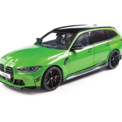2024 BMW M3 Touring With Performance Parts - Green Metallic 1:18 Scale Diecast Model Car by Solido