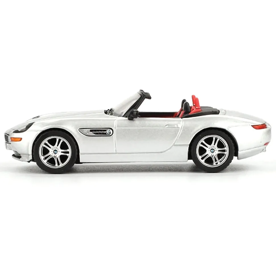 BMW Z8 - Silver 1:64 Scale Diecast Model Car by Mini GT