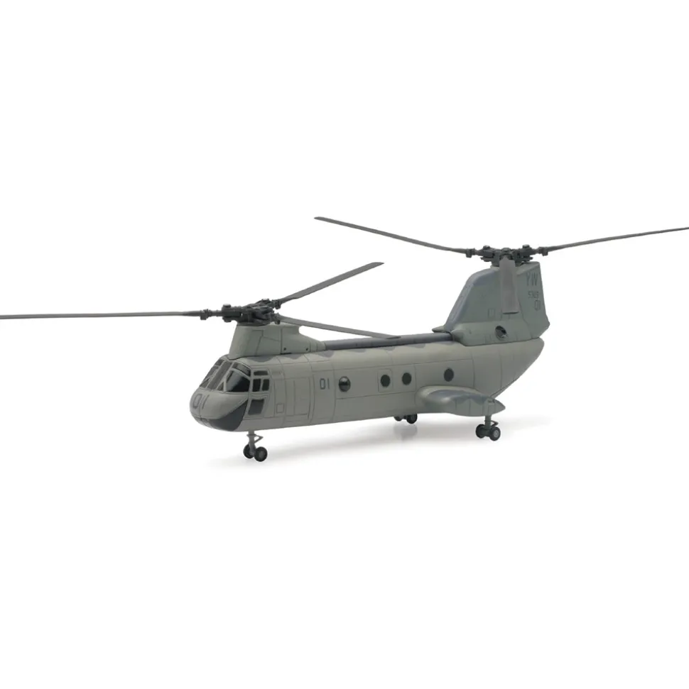 Boeing CH-46 Sea Knight (Marine) Helicopter 1:55 Scale Diecast Model Military by New-Ray Toys