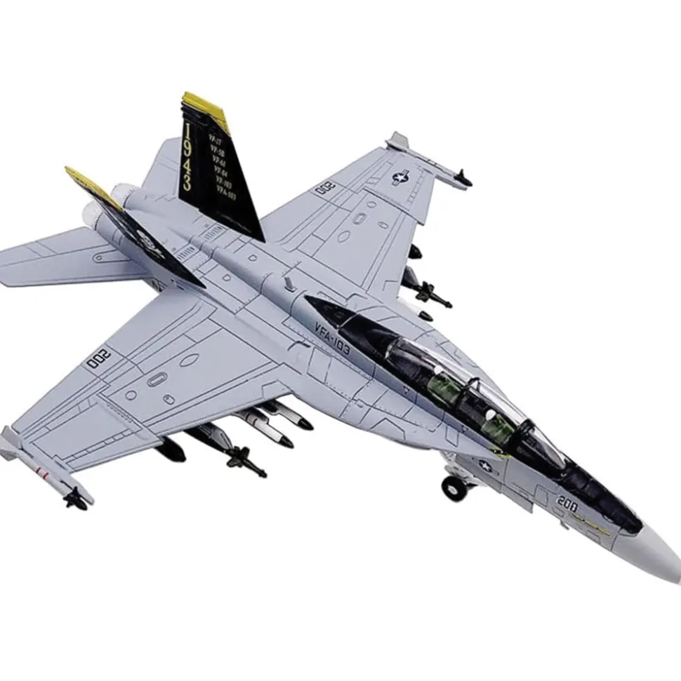 Boeing F/A-18F Super Hornet - VFA-103 Jolly Rogers 75th Anniversary 1:100 Scale