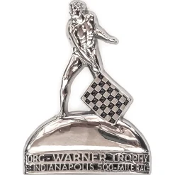 Borg-Warner Indianapolis 500-Mile Race Flag Man Pin