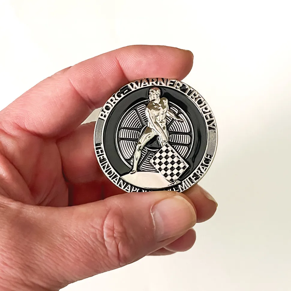Borg-Warner Trophy Indianapolis 500-Mile Race Challenge Coin