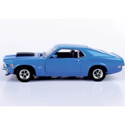 1970 Boss 429 Mustang - Blue 1:18 Scale Diecast Model by Motormax