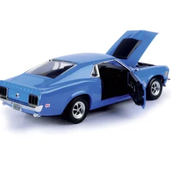 1970 Boss 429 Mustang - Blue 1:18 Scale Diecast Model by Motormax