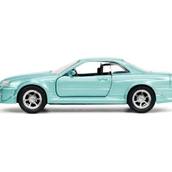 BRIAN's Fast & Furious Nissan Skyline GT-R (R34) 1:32 Scale Diecast Model Car by Jada Toys