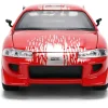 Brian's Mitsubishi Eclipse w/Dom's RX-7 Graphics 1:24 Scale Diecast Model Car by Jada Toys