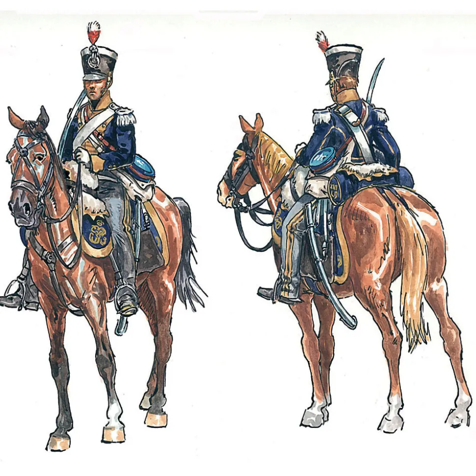 British Light Cavalry 1815 1/72 Plastic Figures 1:72 Scale Plastic by Italeri