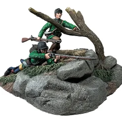 British Roger's Rangers 1758-63 1/30 Figure Set WILLIAM BRITAIN (16197) 1:30 scale Metal by William Britain