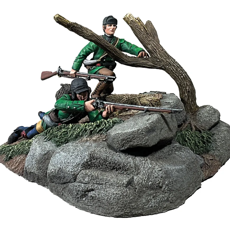 British Roger's Rangers 1758-63 1/30 Figure Set WILLIAM BRITAIN (16197) 1:30 scale Metal by William Britain