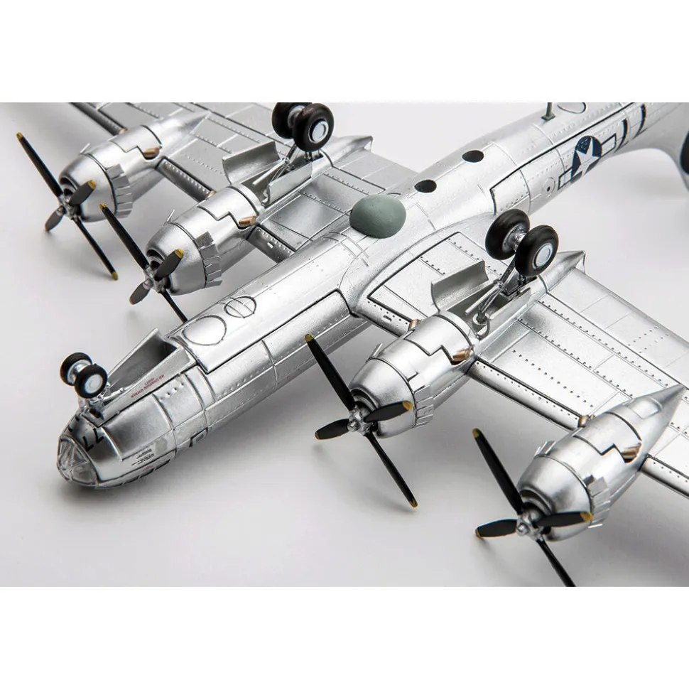 B-29 Superfortress, 1/144 Die Cast Model - AF1-0112C Bockscar with 1/72 Scale "Fatman" Bomb 1:144 Scale by Air Force 1