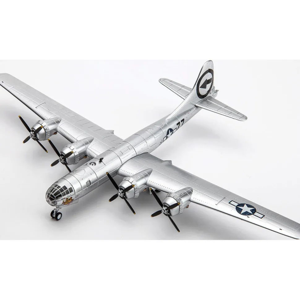 B-29 Superfortress, 1/144 Die Cast Model - AF1-0112C Bockscar with 1/72 Scale "Fatman" Bomb 1:144 Scale by Air Force 1