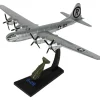 B-29 Superfortress 1/144 Die Cast Model -AF1-0112B Enola Gay with 1/60 Scale "Little Boy" Bomb 1:144 Scale by Air Force 1