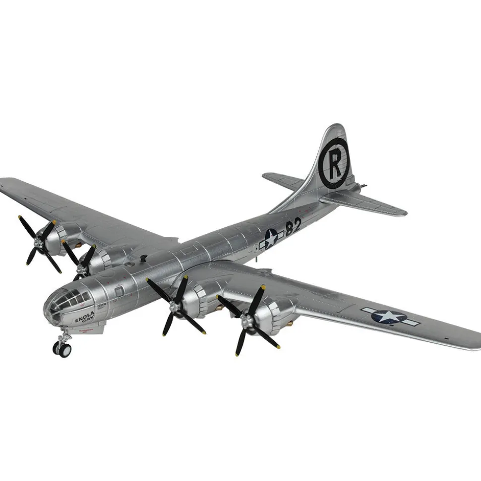 B-29 Superfortress 1/144 Die Cast Model -AF1-0112B Enola Gay with 1/60 Scale "Little Boy" Bomb 1:144 Scale by Air Force 1