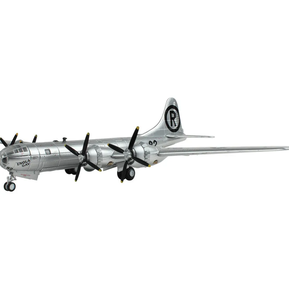 B-29 Superfortress 1/144 Die Cast Model -AF1-0112B Enola Gay with 1/60 Scale "Little Boy" Bomb 1:144 Scale by Air Force 1