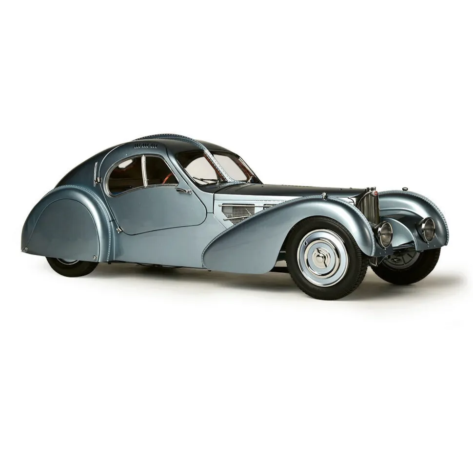 Bugatti Atlantic 57SC Rothschild Diecast Model Kit 1:8 Scale Diecast Model Car Kit by IXO Models