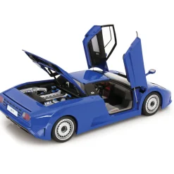 1991 Bugatti EB110 - Blue 1:12 Scale Diecast Model Car by KK Scale