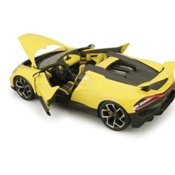 Bugatti Mistral - Yellow 1:18 Scale Diecast Model Car by Bburago