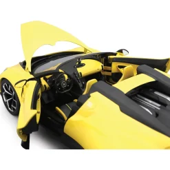 Bugatti Mistral - Yellow 1:18 Scale Diecast Model Car by Bburago