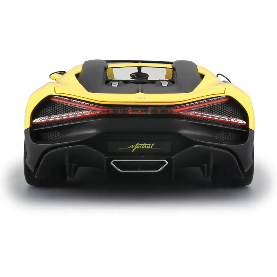 Bugatti Mistral - Yellow 1:18 Scale Diecast Model Car by Bburago