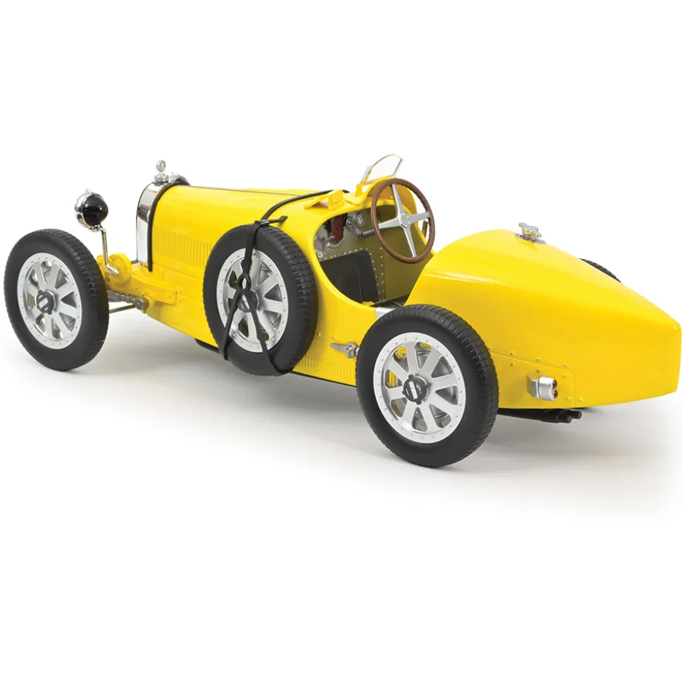 1925 Bugatti T35 - Yellow 1:12 Scale Diecast Model Car by Norev