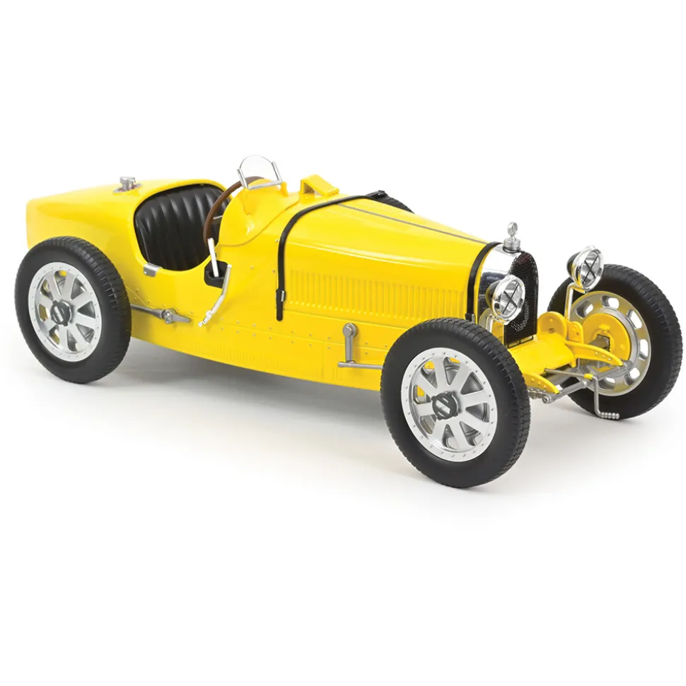 1925 Bugatti T35 - Yellow 1:12 Scale Diecast Model Car by Norev