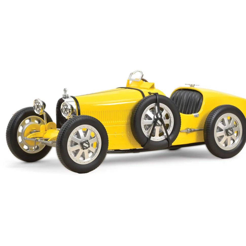 1925 Bugatti T35 - Yellow 1:12 Scale Diecast Model Car by Norev