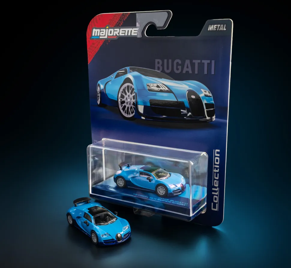 2005 Bugatti Veyron 1:64 Scale Diecast Model Car by Jada Toys