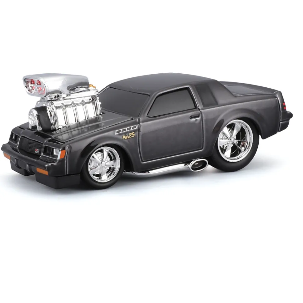 1987 Buick GNX - Gray - Muscle Machines 25th 1:64 Scale by Muscle Machines