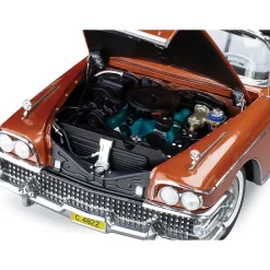 1958 Buick Limited Rivera Convertible - Garnett Red 1:18 Scale Diecast Model Car by Sunstar