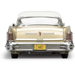 1958 Buick Limited Riviera Coupe - Glacier White / Gold Mist 1:18 Scale Diecast Model Car by Sunstar