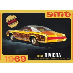 1969 Buick Riviera 1:25 Scale Plastic Model Kit by AMT
