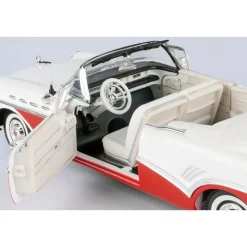 1957 Buick Roadmaster Convertible - Red 1:18 Scale Diecast Model by Motormax