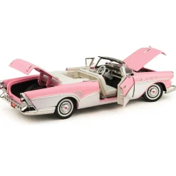 1957 Buick Roadmaster Convertible - Pink 1:18 Scale Diecast Model by Motormax