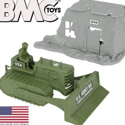 Bulldozer Building 1/32 Plastic Set BMC-48557 1:32 scale Plastic by BMC Toys
