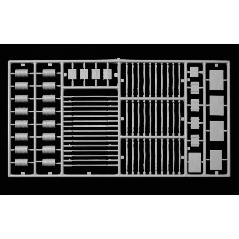 Bunker and Accessories (WWII) 1/72 Kit 1:72 Scale Plastic by Italeri