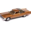 1976 Cadillac Coupe de Ville - Amberlite Firemist Poly 1:64 Scale Diecast Model Car by Auto World