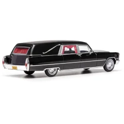1968 Cadillac DeVille Hearse - Black 1:43 Scale Diecast Model Car by IXO Models