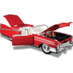 1959 Cadillac Eldorado Biarritz - Red/White 1:18 Scale Diecast Model Car by Maisto