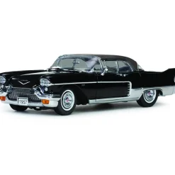 1957 Cadillac Eldorado Brougham - Ebony Black 1:18 Scale Diecast Model Car by Sunstar