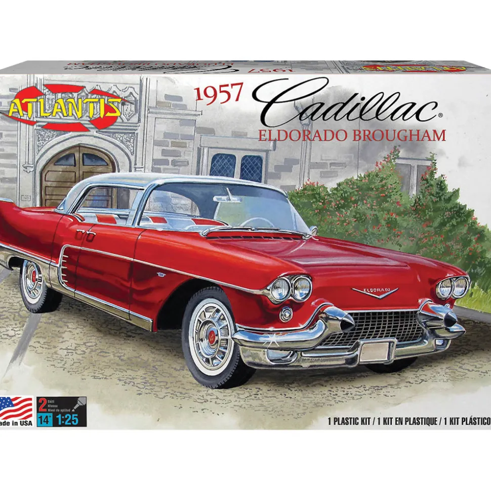 1957 Cadillac Eldorado Brougham - Model Kit 1:25 Scale Plastic Model Kit by Atlantis Models